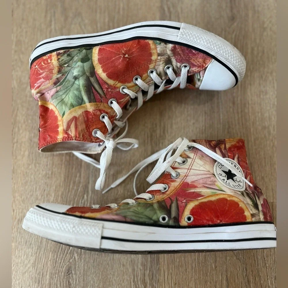 Converse Chuck Taylor All-Star High-Top Grapefruit Print‎ M10 W12